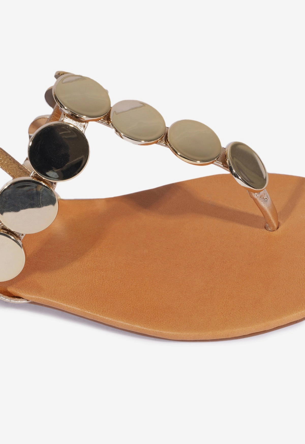 Acacia Gold Leather Sandal