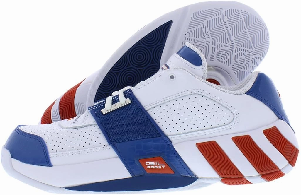adidas Agent Gil Restomod Unisex Shoes Size 10, Color: White/Blue
