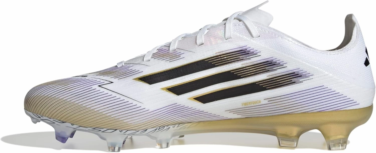 adidas F50 Pro Firm Ground Soccer Shoes - Lightweight Unisex Design with Lockdown Fit, Made with Recycled Materials