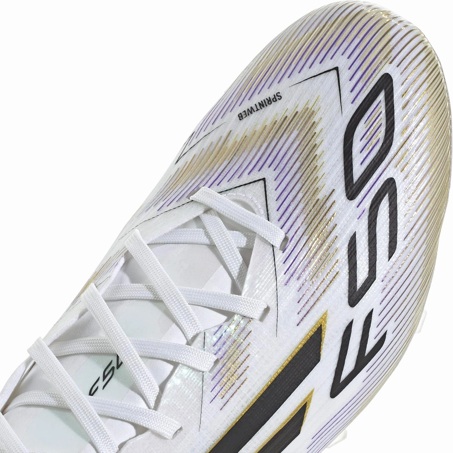 adidas F50 Pro Firm Ground Soccer Shoes - Lightweight Unisex Design with Lockdown Fit, Made with Recycled Materials