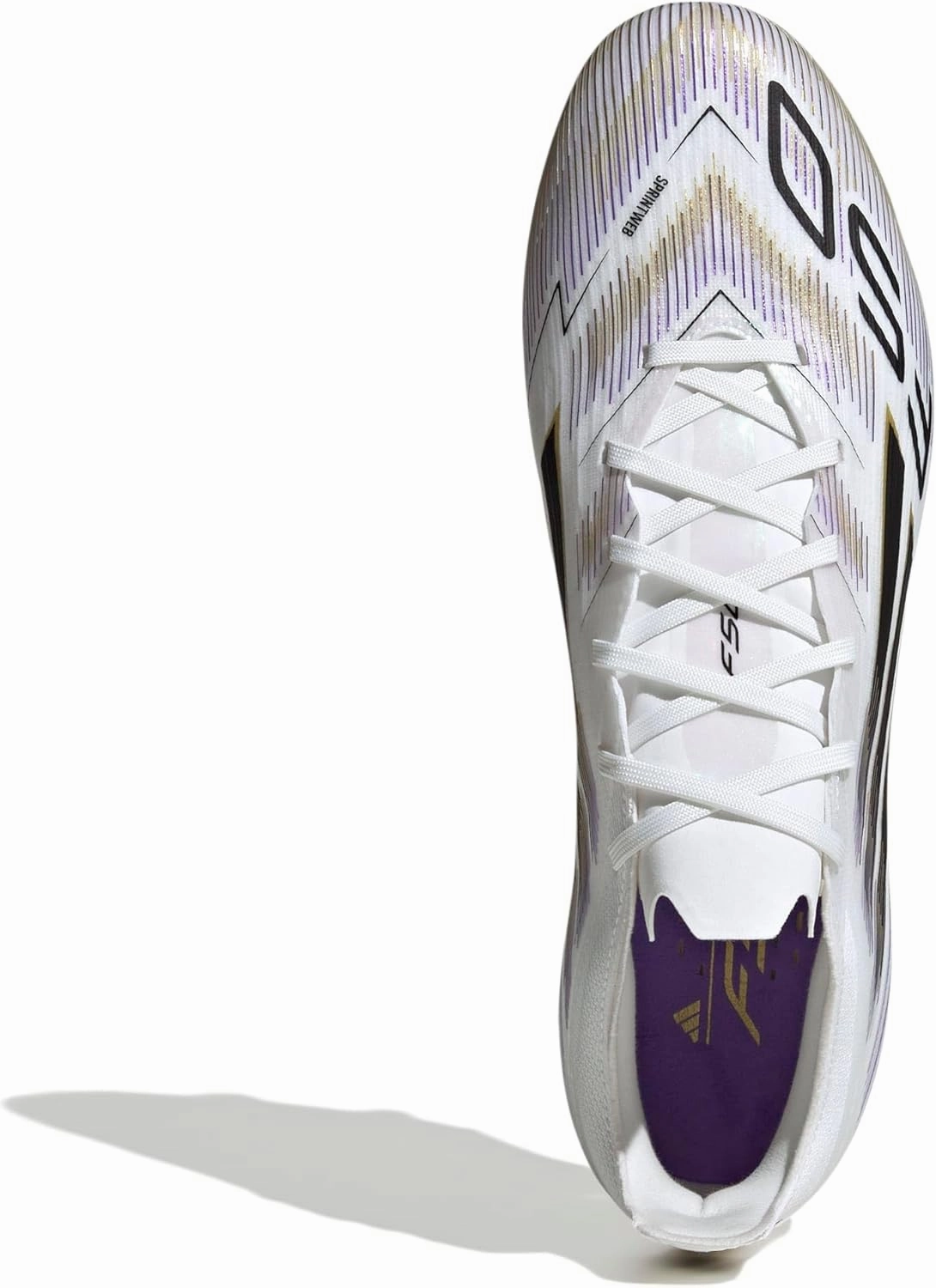 adidas F50 Pro Firm Ground Soccer Shoes - Lightweight Unisex Design with Lockdown Fit, Made with Recycled Materials