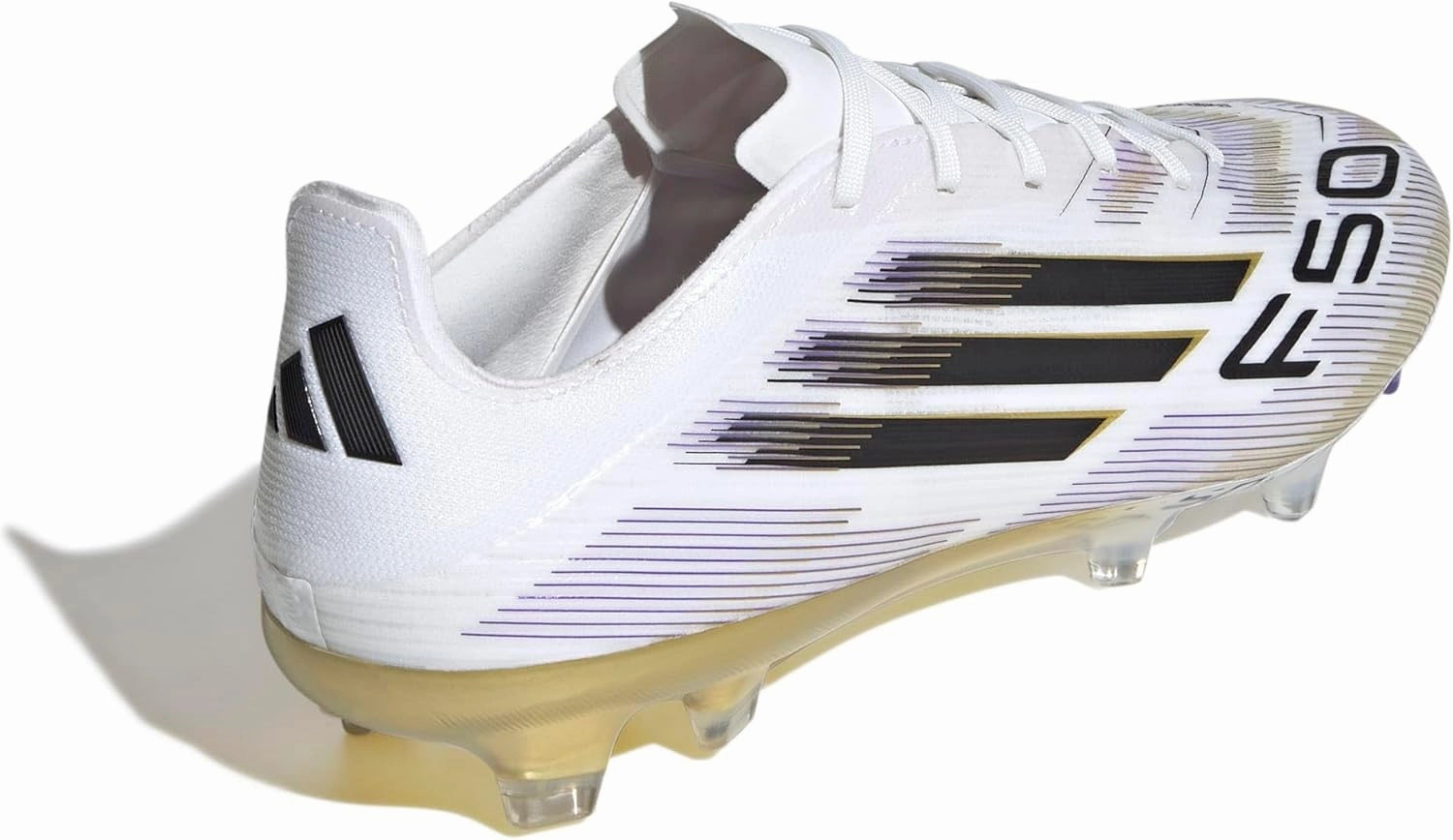 adidas F50 Pro Firm Ground Soccer Shoes - Lightweight Unisex Design with Lockdown Fit, Made with Recycled Materials