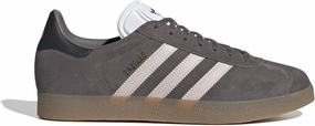 adidas Gazelle Rekive Soccer Shoe - Match Kit Colors, Team Badge on Heel, Soft Suede Leather Upper, Classic Design
