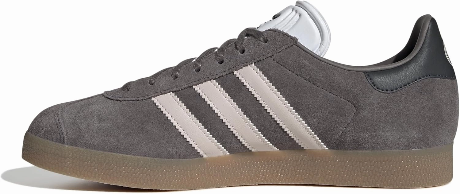 adidas Gazelle Rekive Soccer Shoe - Match Kit Colors, Team Badge on Heel, Soft Suede Leather Upper, Classic Design