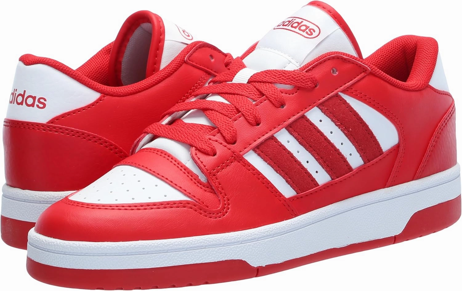 adidas Mens Break Start Lace Up Sneakers Shoes Casual - Grey