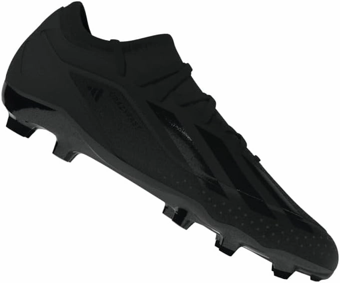adidas Mens X Crazyfast.3 Firm Ground Soccer Cleats Cleated, Firm Ground - Black