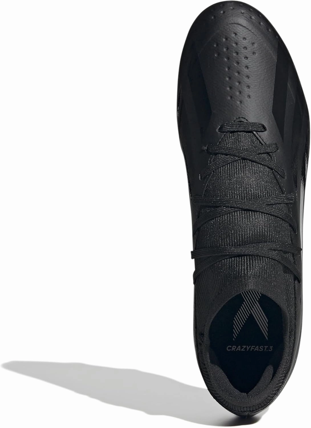 adidas Mens X Crazyfast.3 Firm Ground Soccer Cleats Cleated, Firm Ground - Black
