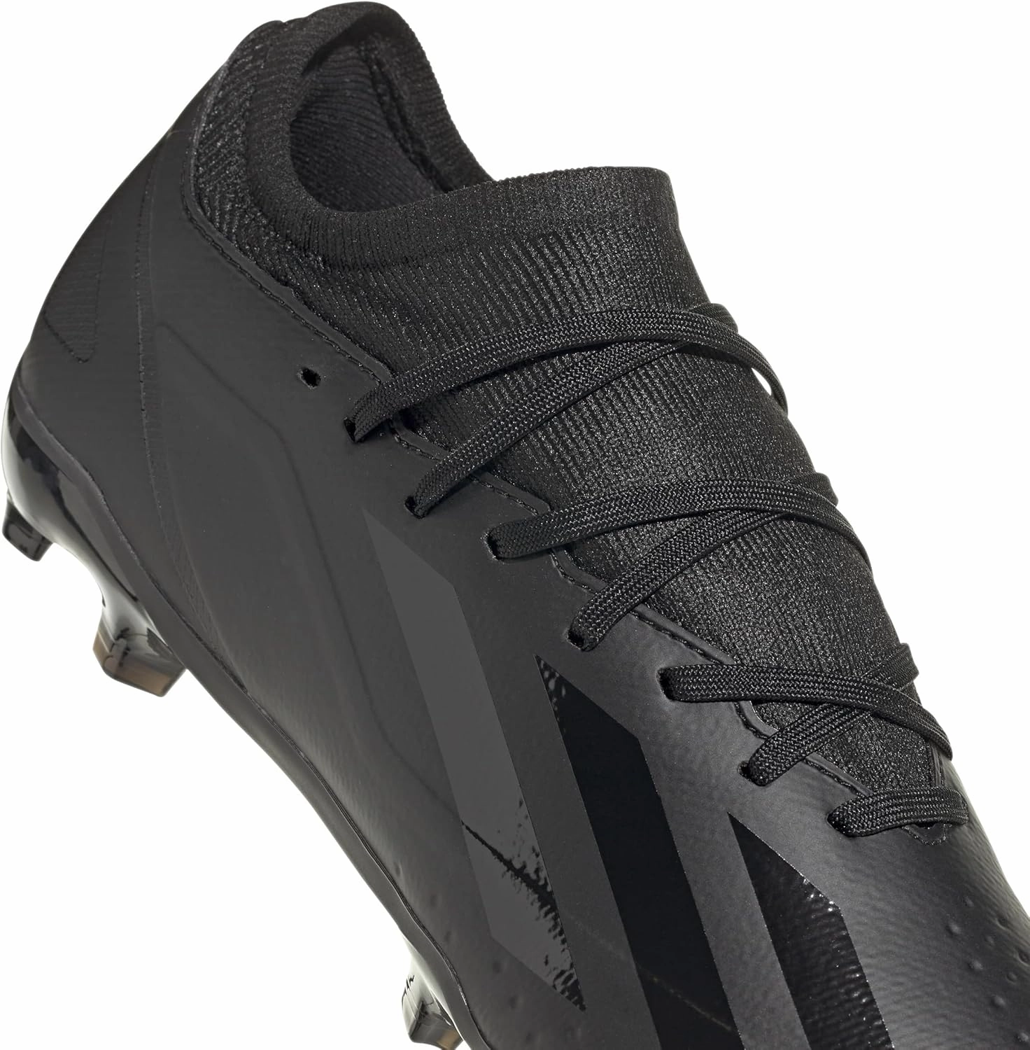 adidas Mens X Crazyfast.3 Firm Ground Soccer Cleats Cleated, Firm Ground - Black
