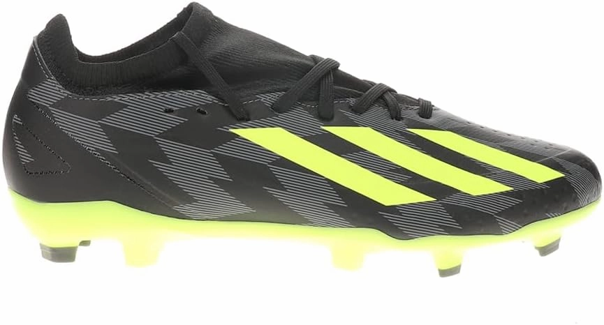 adidas Mens X Crazyfast.3 Firm Ground Soccer Cleats Cleated, Firm Ground - Black