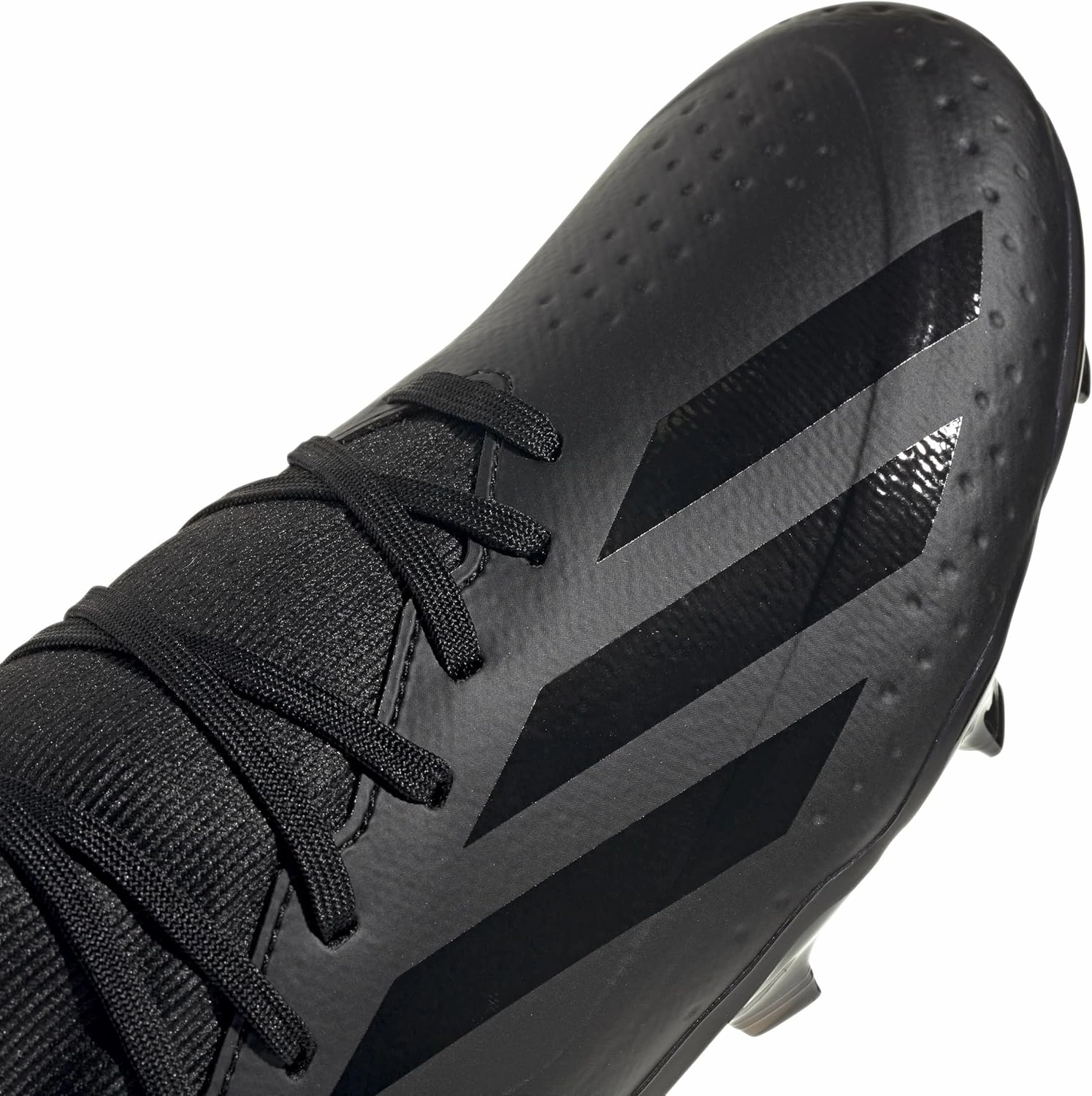 adidas Mens X Crazyfast.3 Firm Ground Soccer Cleats Cleated, Firm Ground - Black