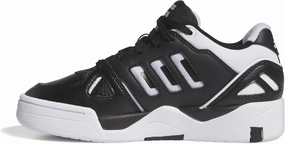 adidas Midcity Low Shoes, Unisex Adult Basketball Shoes, Core Black Cloud White Core Black, 6 AU