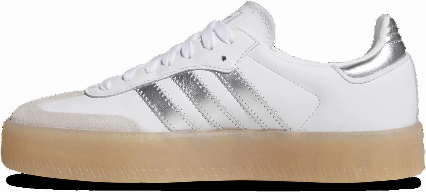 Adidas Originals Sambae - Women's (JQ8412, White/Metallic)