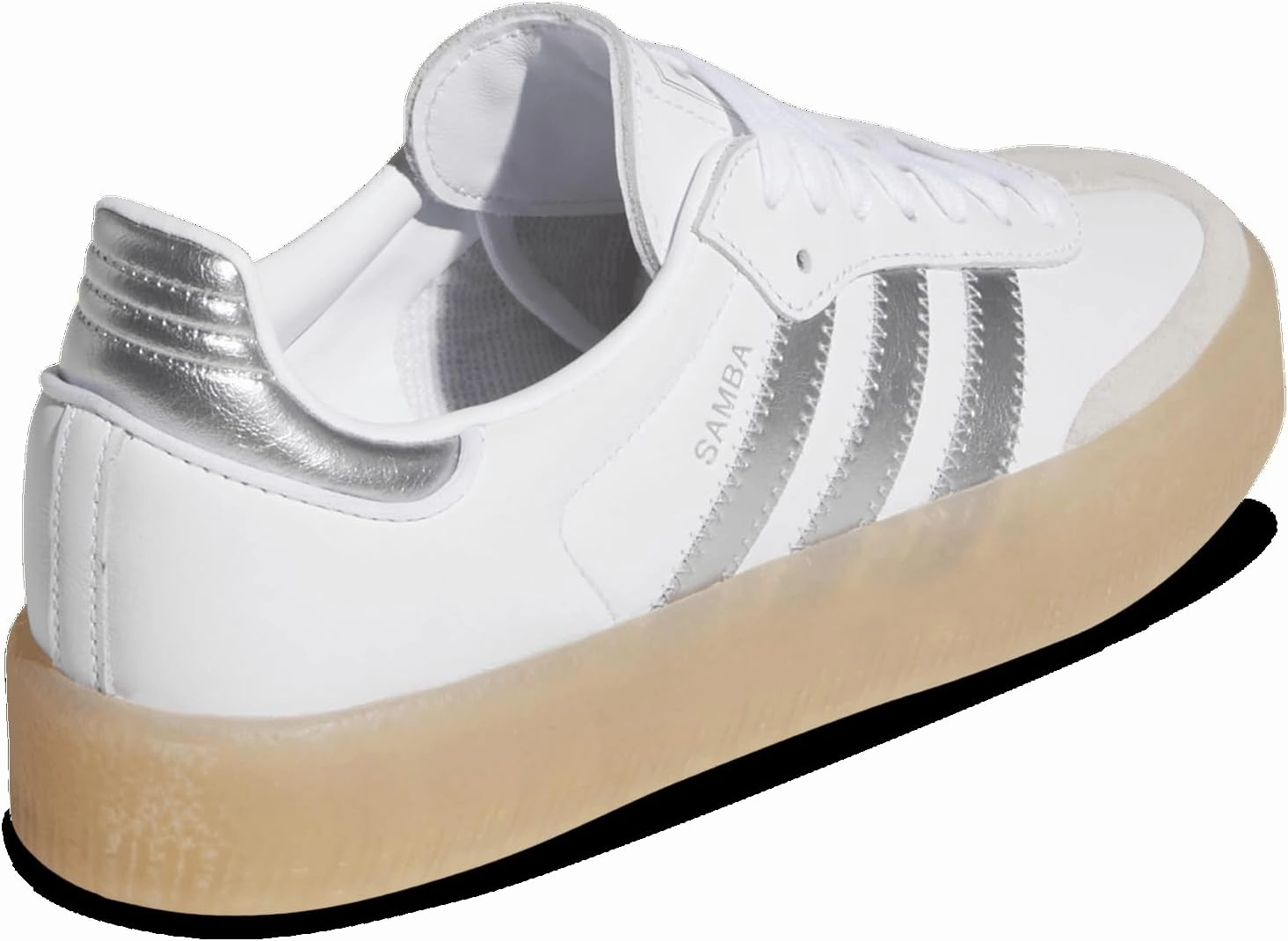 Adidas Originals Sambae - Women's (JQ8412, White/Metallic)