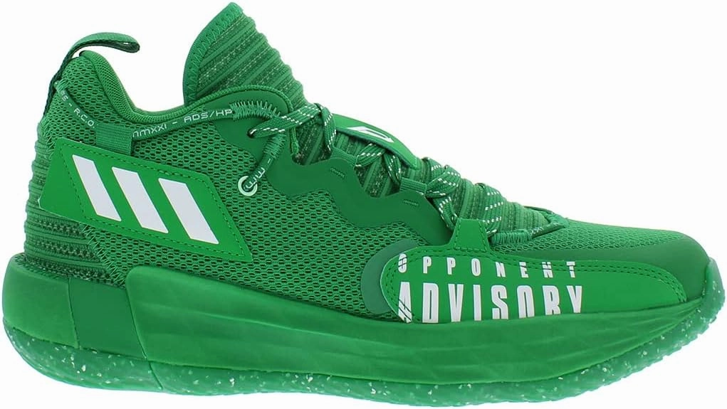 adidas Sm Dame 7 Extply Unisex Shoes Size 8, Color: Green, 9.5 Women/8 Men