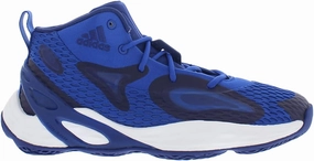 adidas Sm Exhibit A Mid Unisex Shoes Size 11.5, Color: Blue