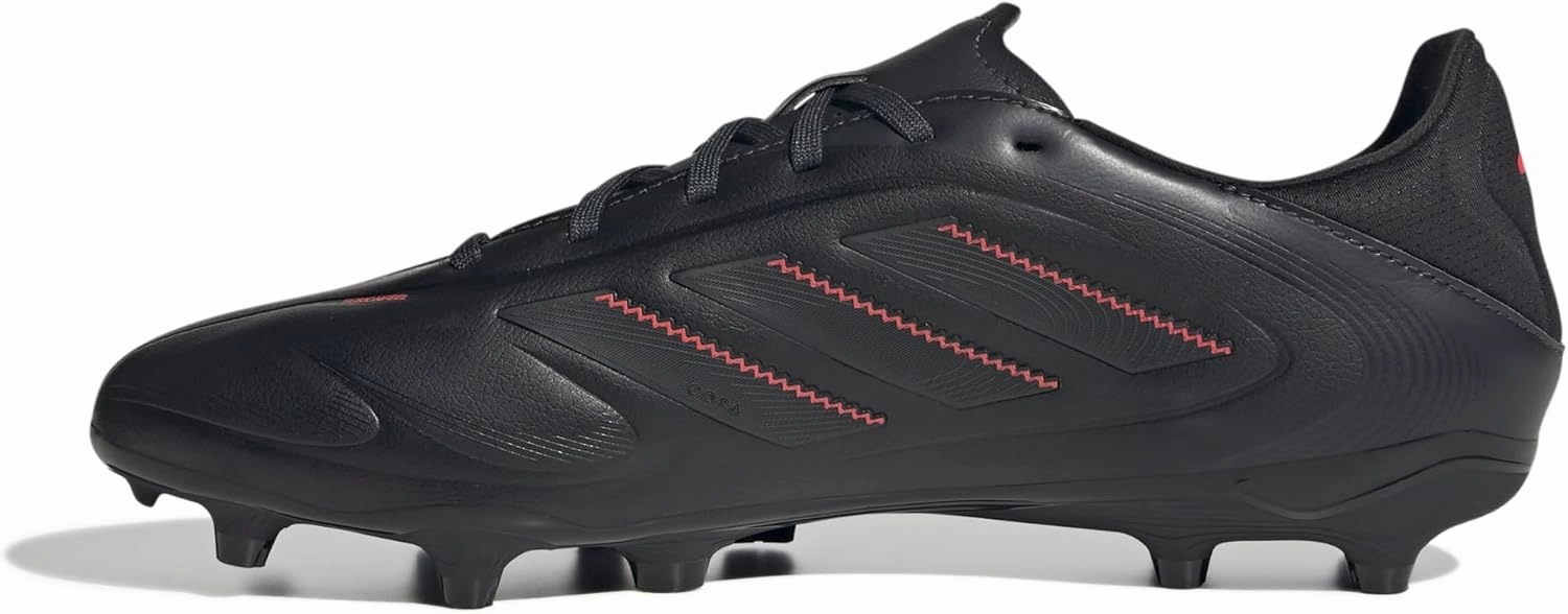 adidas Unisex Copa Pure III League FG/MG Football Boots, Core Black Carbon Lucid Red, 10
