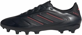 adidas Unisex Copa Pure III League FG/MG Football Boots, Core Black Carbon Lucid Red, 10