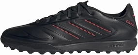 adidas Unisex Copa Pure Iii League Turf Football Boots Football Boots, Core Black Carbon Lucid Red, 10