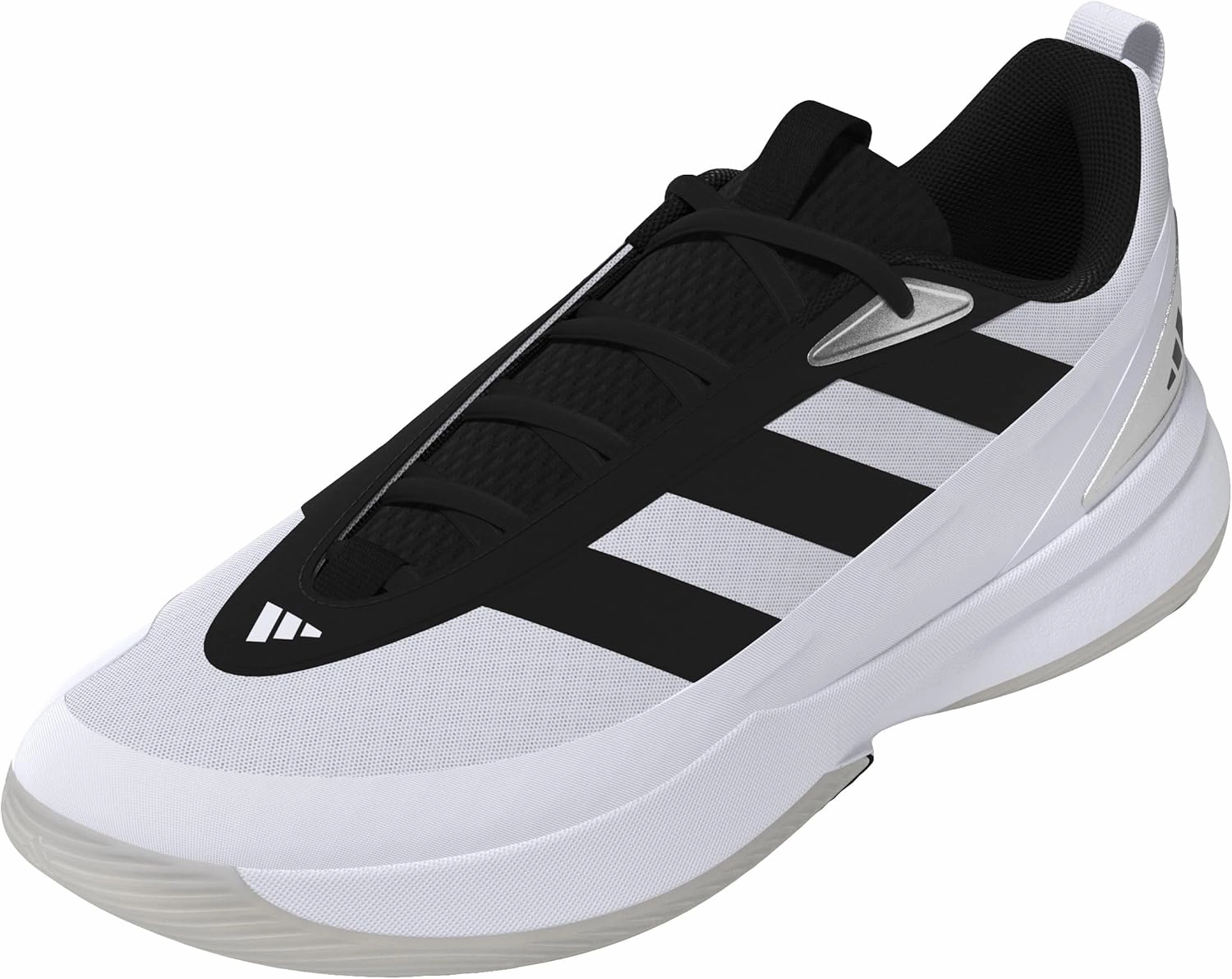 adidas Unisex Front Court Shoes - Low (No Football), Cloud White Core Black Cloud White, 10