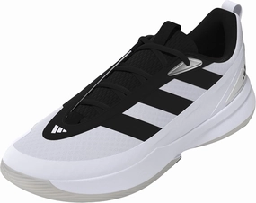 adidas Unisex Front Court Shoes - Low (No Football), Cloud White Core Black Cloud White, 10