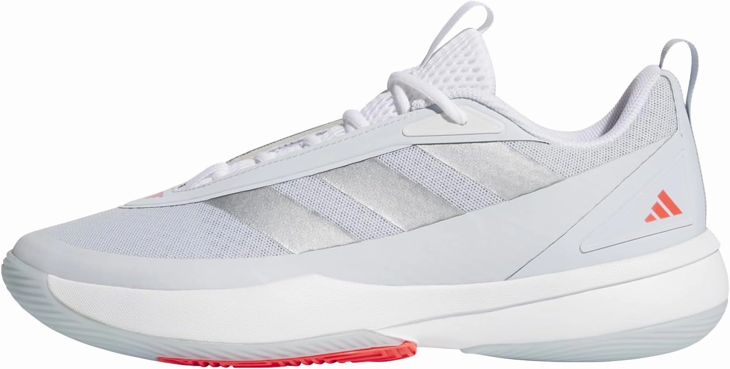 adidas Unisex Front Court Shoes - Low (No Football), Halo Blue Silver Met Ftwr White, 10