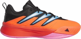 adidas Unisex Lillard Women's Certified 2 Low Trainers Basketball Shoes, Solar Red Core Black Cloud White, 10