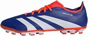 adidas Unisex Predator League 2g/3g Football Boots Artificial Grass Football Boots, Lucid Blue Cloud White Solar Red, 10