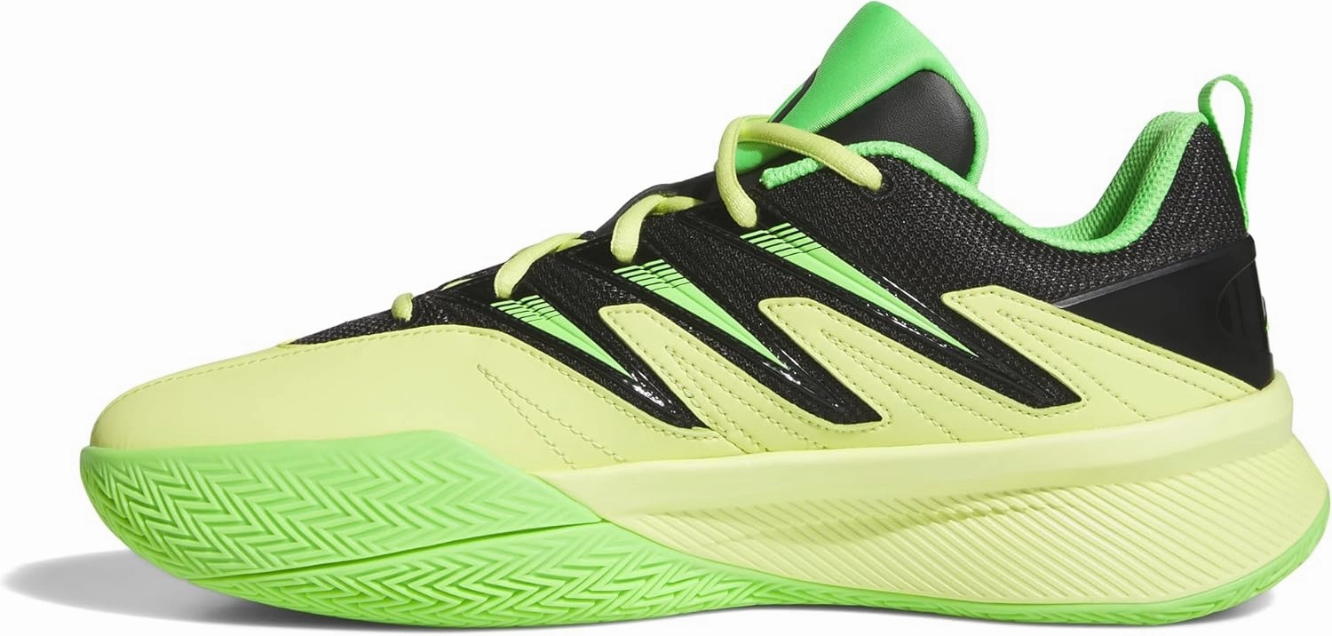 adidas Unisex Women's Certified 3 Basketball Shoes, Pulse Lime Core Black Screaming Green, 10