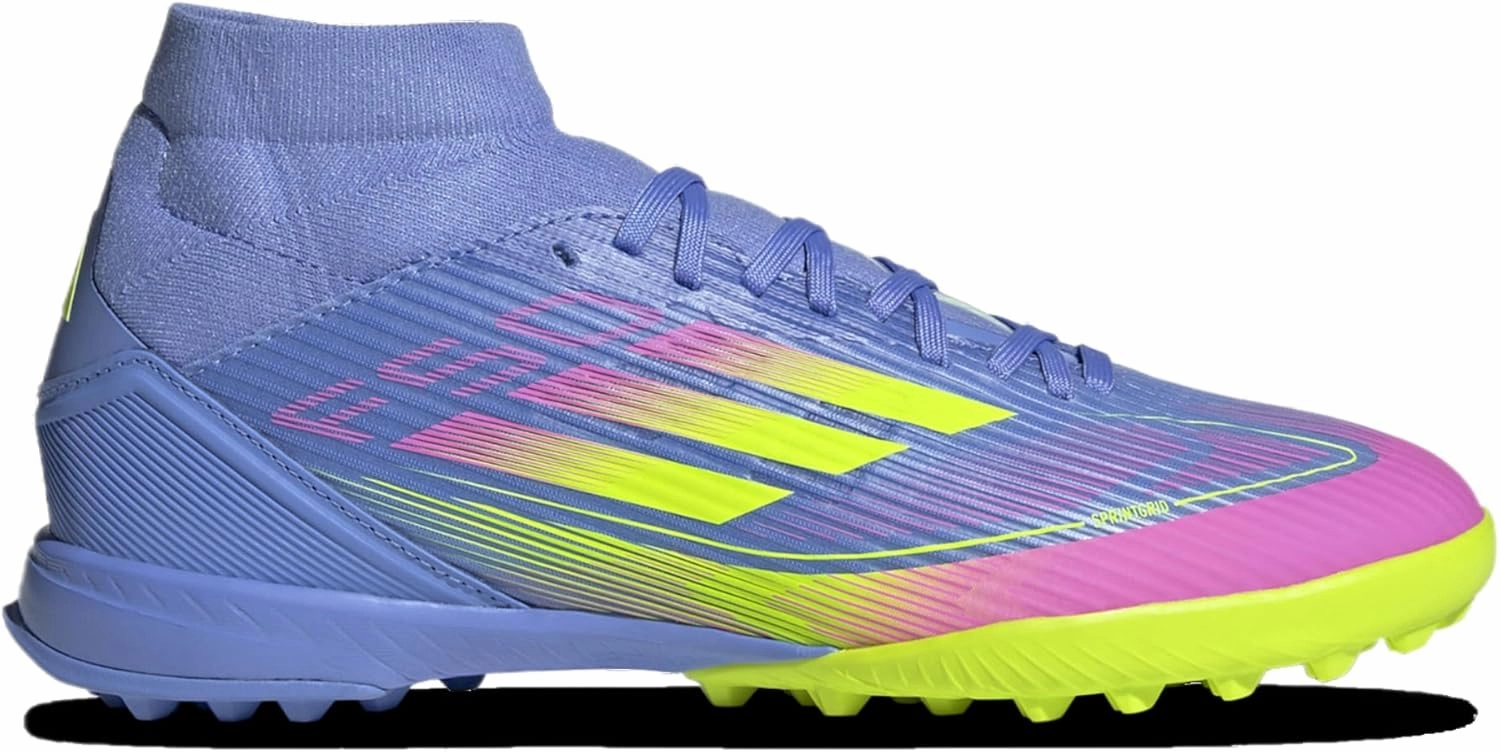 adidas Women's F50 League Mid Top Turf Soccer Cleats Sneaker