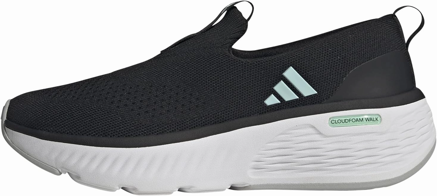 adidas Women's Non-Football Low Shoes, Core Black Semi Flash Aqua Cloud White, 8