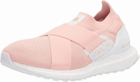adidas Women's Ultraboost 5.0 DNA Running Shoe, Vapour Pink/Gold Metallic/White, 9