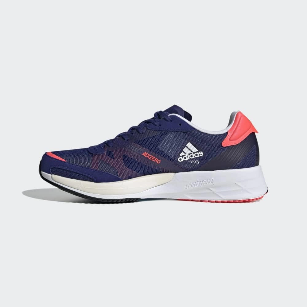 adidas Womens Adizero Adios 6 Running Shoes, Halo Mint/Sonic Ink/Signal Green