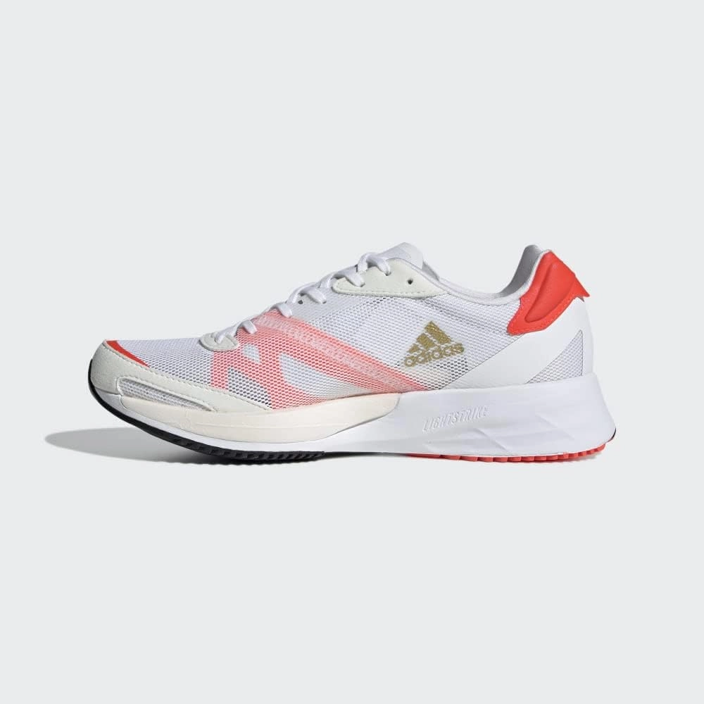 adidas Womens Adizero Adios 6 Running Shoes, Halo Mint/Sonic Ink/Signal Green