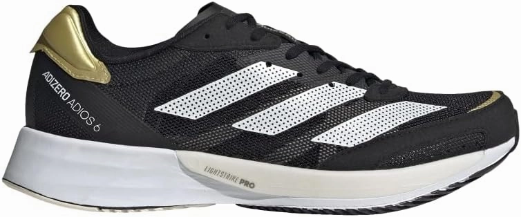 adidas Womens Adizero Adios 6 Running Shoes, Halo Mint/Sonic Ink/Signal Green