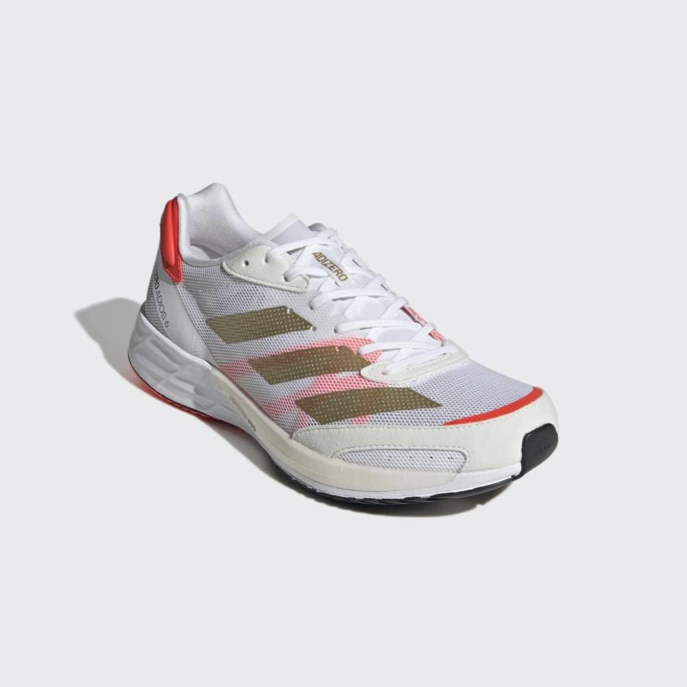 adidas Womens Adizero Adios 6 Running Shoes, Halo Mint/Sonic Ink/Signal Green