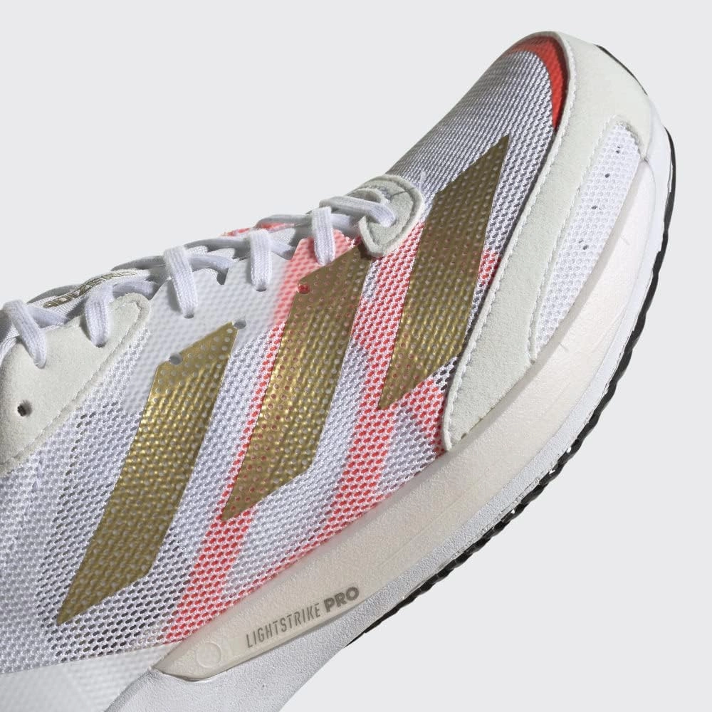 adidas Womens Adizero Adios 6 Running Shoes, Halo Mint/Sonic Ink/Signal Green