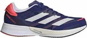 adidas Womens Adizero Adios 6 Running Shoes, Halo Mint/Sonic Ink/Signal Green