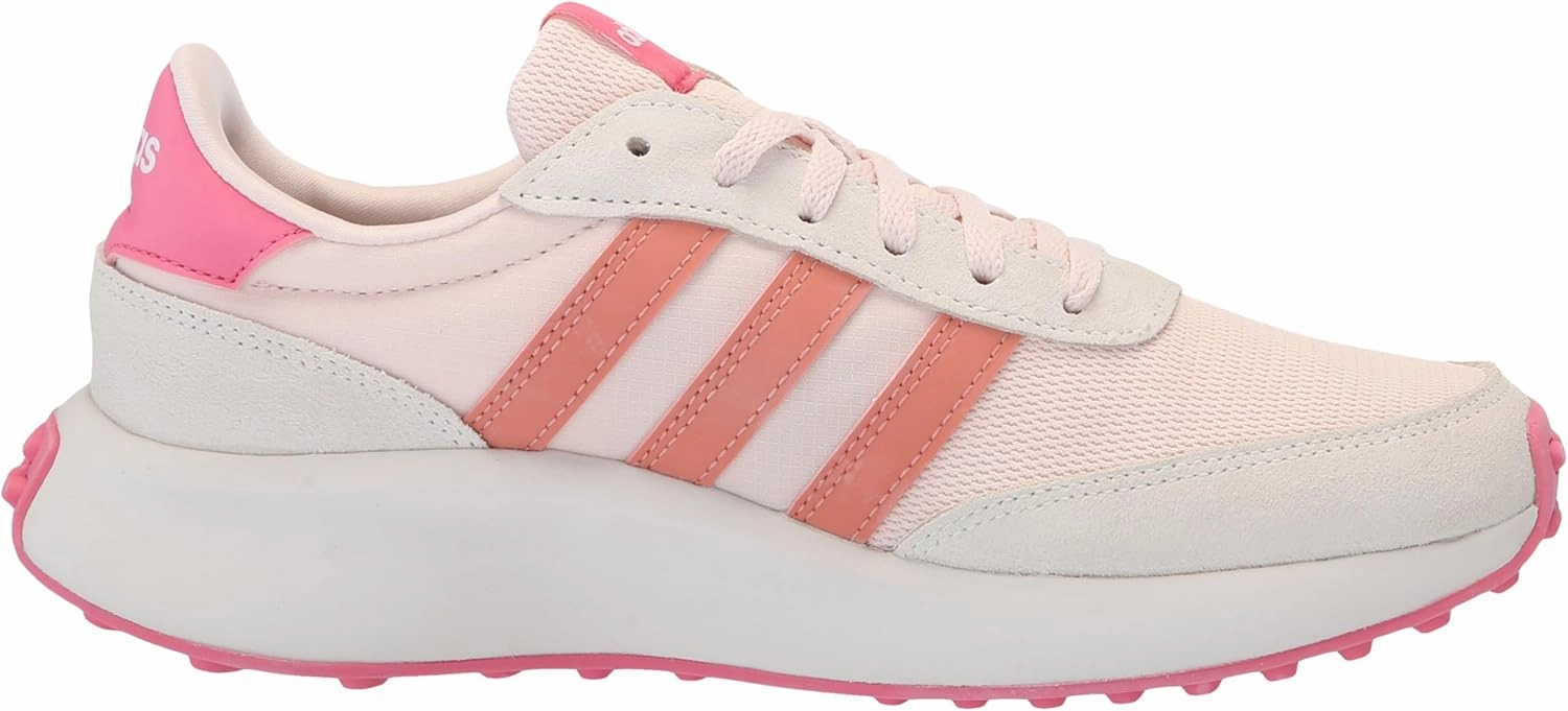 adidas Womens Run 70S Lace Up Sneakers Shoes Casual - Off White, White