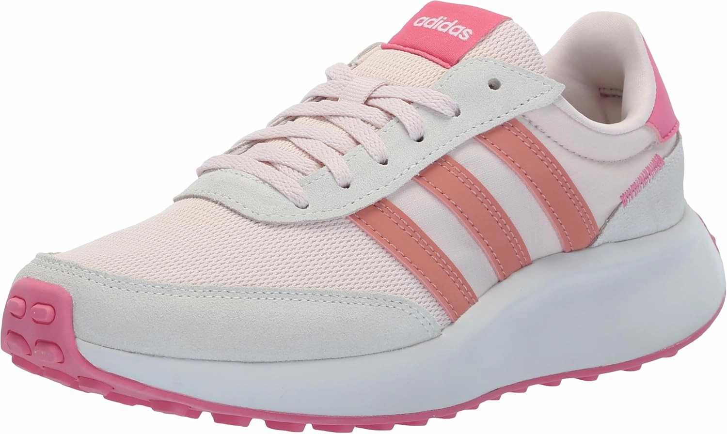 adidas Womens Run 70S Lace Up Sneakers Shoes Casual - Off White, White
