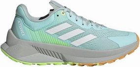 adidas Womens Terrex Free Hiker 2 Low GTX Hiking Hiking Sneakers Shoes - Green