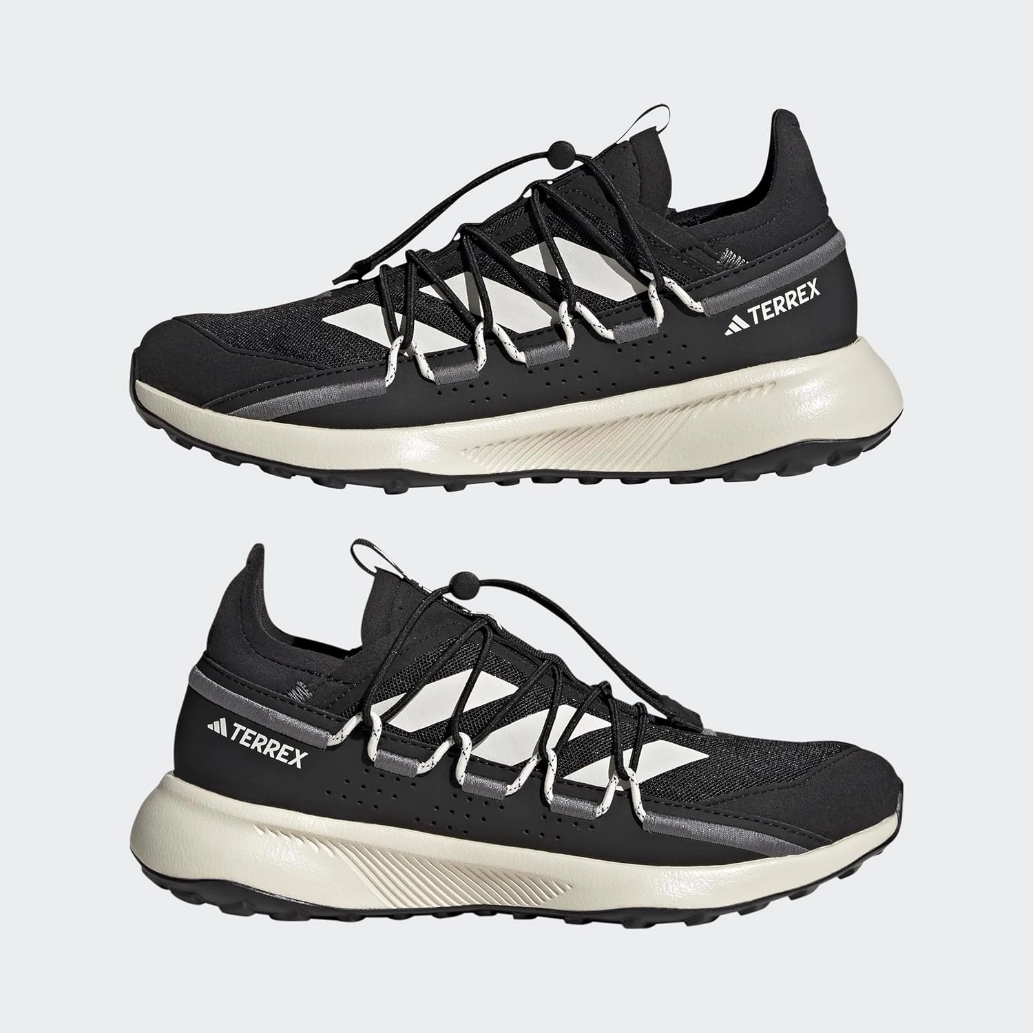 adidas Womens Terrex Voyager 21 Canvas Hiking Hiking Sneakers Shoes - Purple