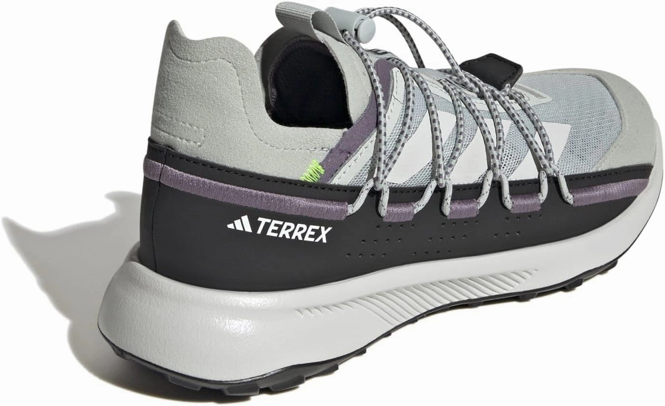 adidas Womens Terrex Voyager 21 Canvas Hiking Hiking Sneakers Shoes - Purple