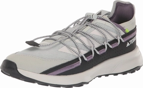 adidas Womens Terrex Voyager 21 Canvas Hiking Hiking Sneakers Shoes - Purple