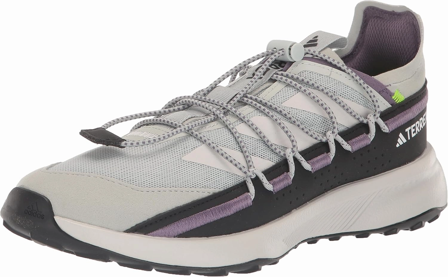 adidas Womens Terrex Voyager 21 Canvas Hiking Hiking Sneakers Shoes - Purple