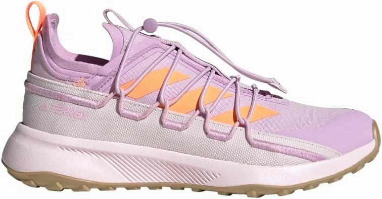 adidas Womens Terrex Voyager 21 Canvas Hiking Hiking Sneakers Shoes - Purple