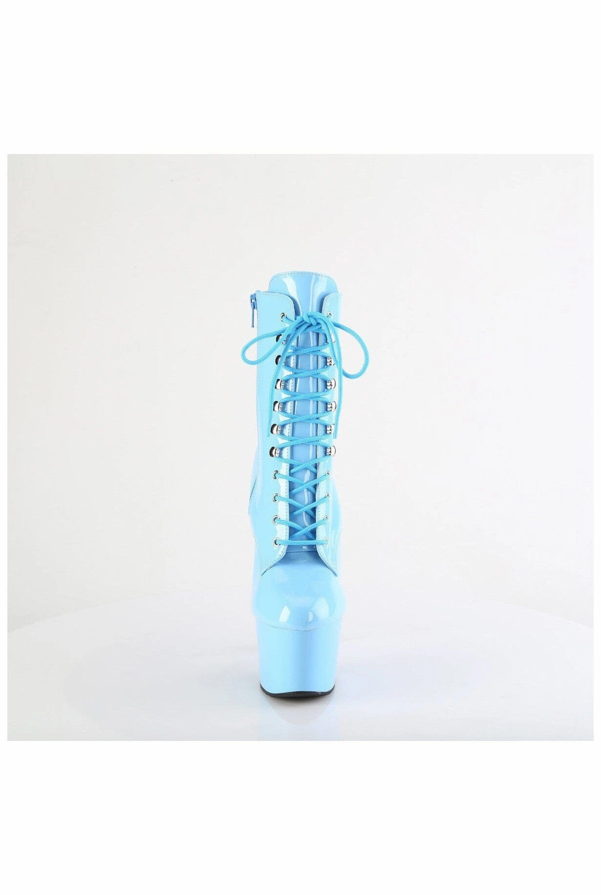 ADORE-1020 Blue Patent Ankle Boot