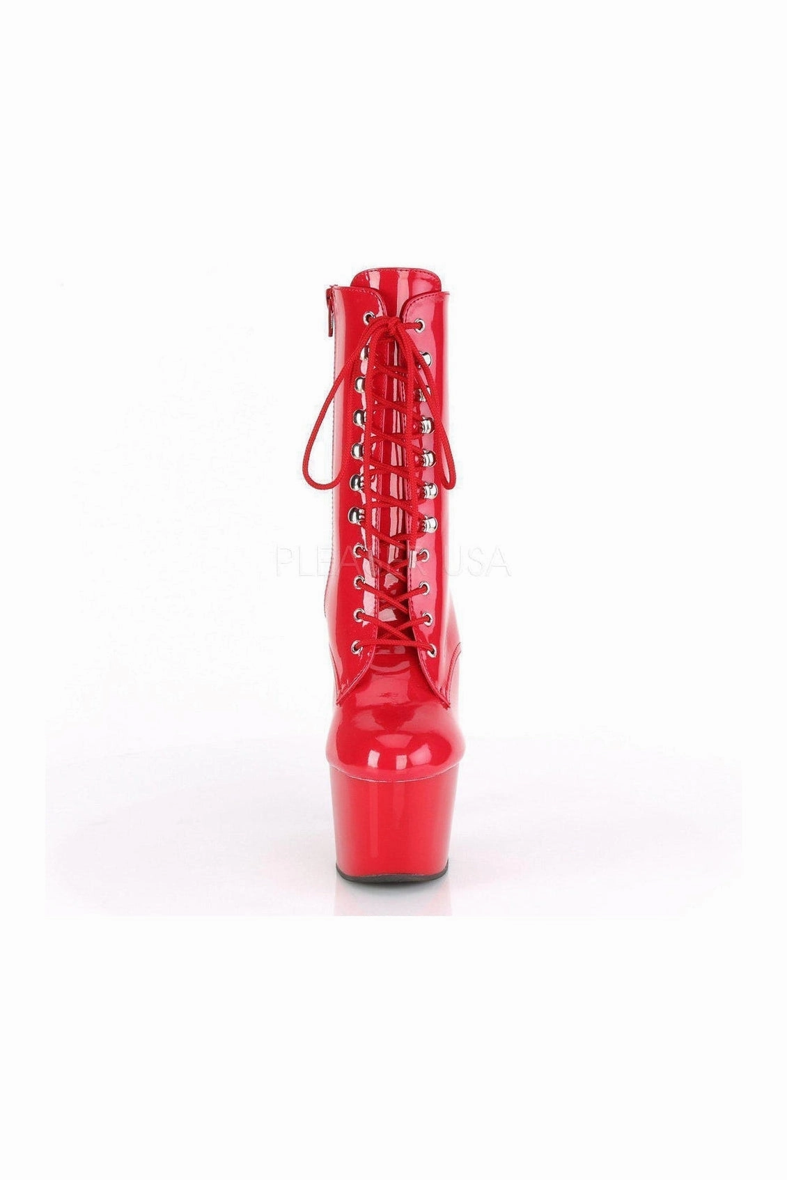 ADORE-1020 Platform Ankle Boot | Red Patent