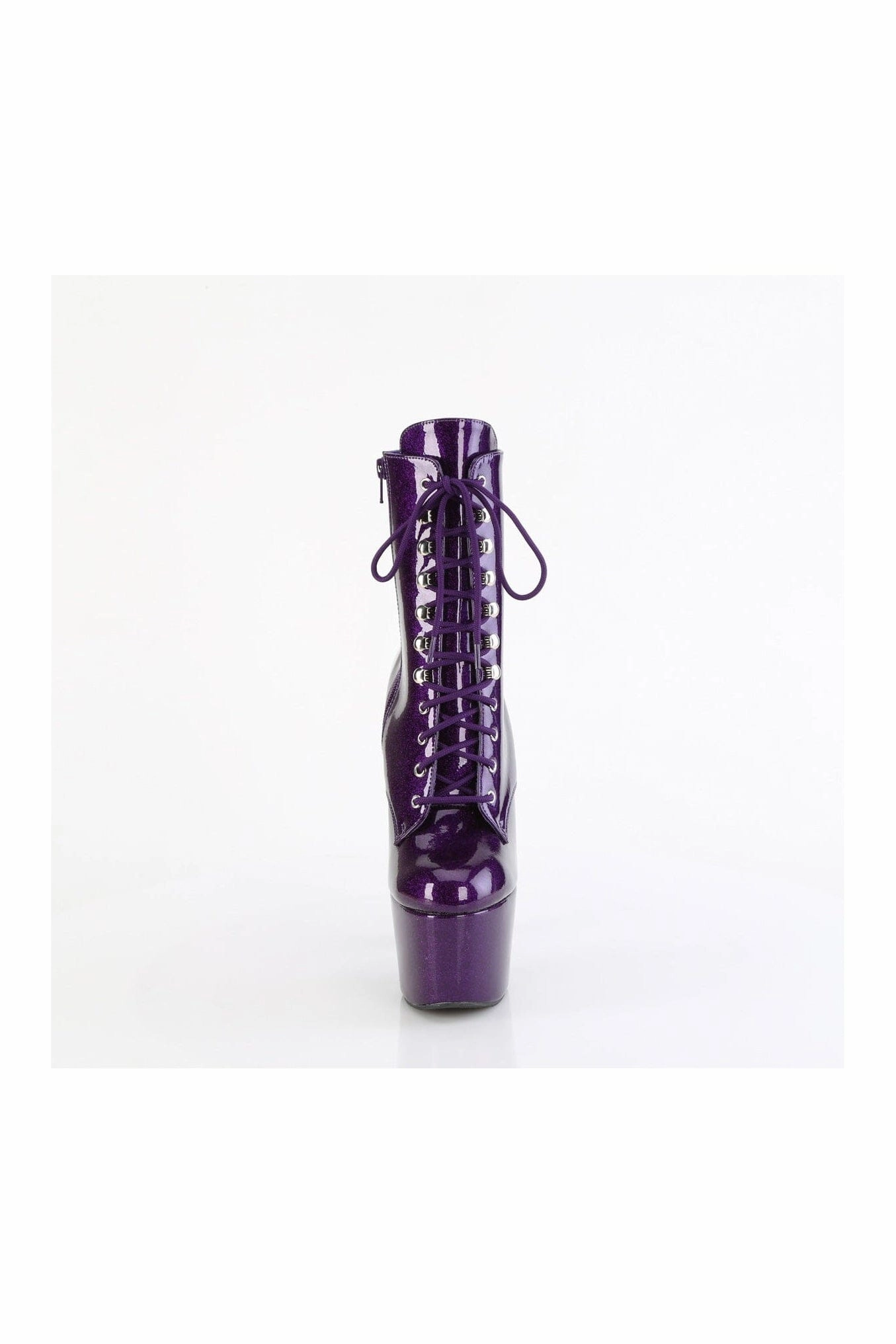 ADORE-1020GP Purple Patent Ankle Boot