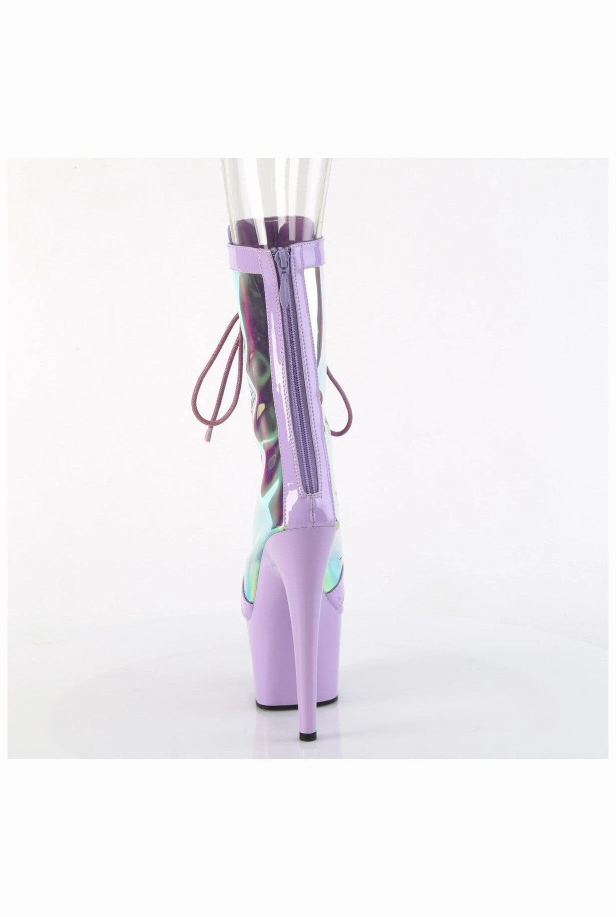 ADORE-1047 Purple Patent Ankle Boot