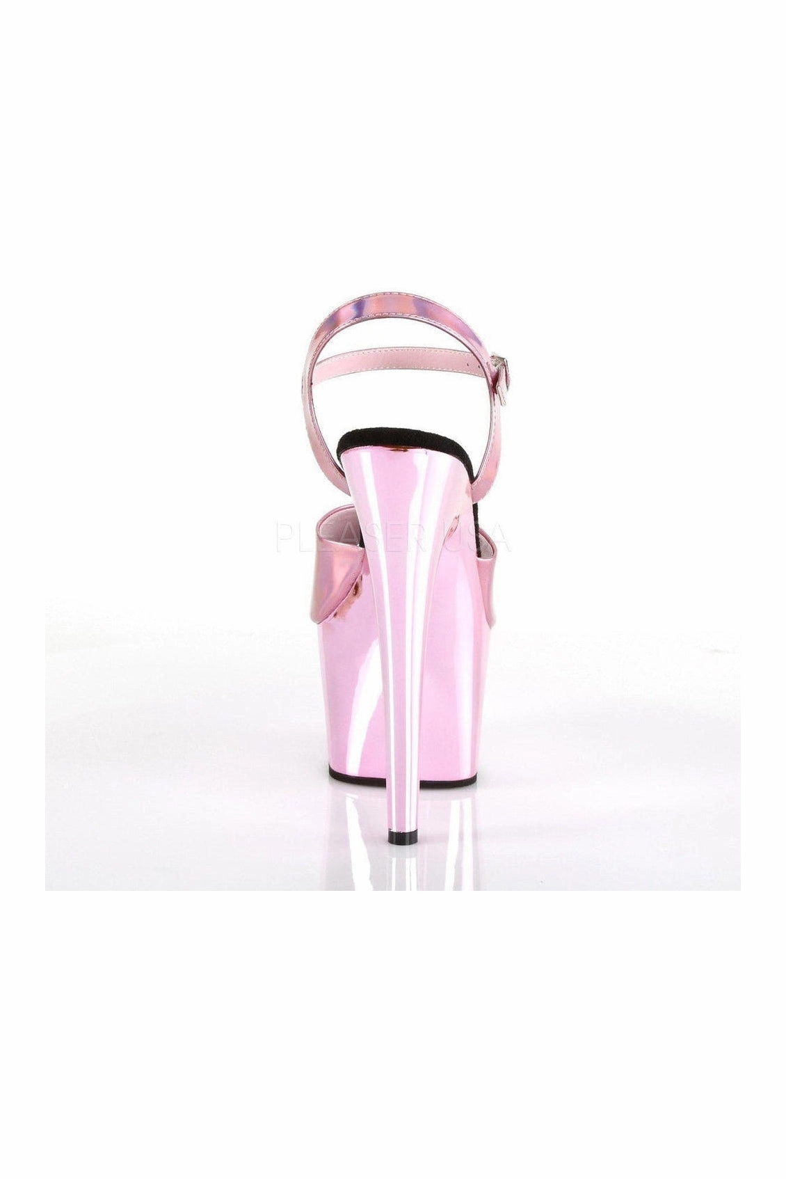 ADORE-709HGCH Platform Sandal  | Pink Patent